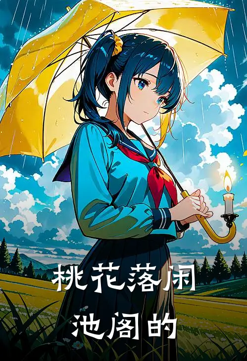 桃花落闲池阁的