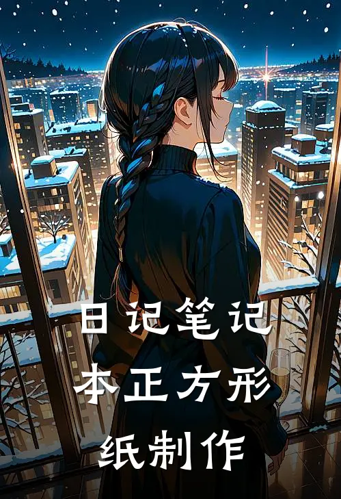 日记笔记本正方形纸制作