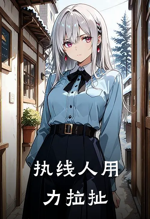 执线人用力拉扯