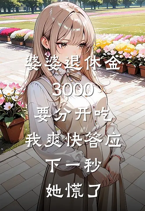 婆婆退休金3000要分开吃，我爽快答应，下一秒她慌了