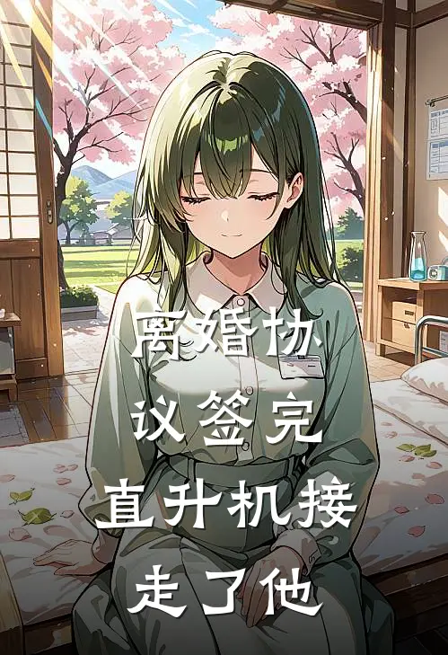 离婚协议签完，直升机接走了他